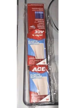 🆕 ACE Elastic Bandage Compression Hook Closure 4 In Latex Free - LOT OF 3